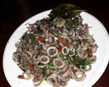 Foto langkah ke 9 dari resep Tumis cumi kemangi.