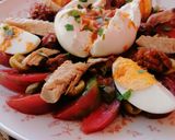 Foto del paso 11 de la receta Cherokee con zamburiñas y burrata