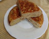 Foto del paso 9 de la receta: Tortilla de patatas y cebolla con preparado de Findus