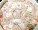 A picture of step 1 of Brain Masalah with tomatoes.