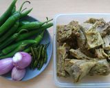 Foto langkah ke 5 dari resep Bebek lado ijo (jualan di Belanda).