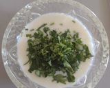Foto del paso 1 de la receta: Aderezo de yogur natural y cilantro