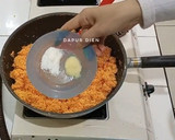 Foto langkah ke 5 dari resep Ketan Kuning Bumbu Serundeng Pedas Manis gurih.