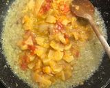 Csicseriborsó pörkölt recept fázis 2 fotója