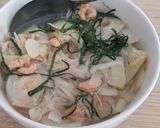 Hình bước làm 2 của món Canh mít non tôm khô