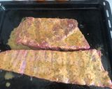 Foto del paso 3 de la receta: Costillas churrasco con mostaza, miel y mandarina