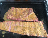Foto del paso 3 de la receta: Costillas churrasco con mostaza, miel y mandarina