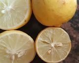 A picture of step 1 of ALovera juice.