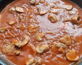 Foto del paso 8 de la receta Fideos con pulpo y champiñones