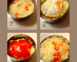 Foto del paso 11 de la receta: Rodajas de merluza con arroz, tomate y huevo