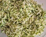 Foto del passaggio 1 della ricetta Pancake di zucchine e provola