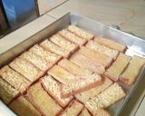 Foto langkah ke 3 dari resep Bagelan roti tawar / roti tawar kering.