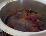 A picture of step 3 of Hibiscus Tea #AuthorMarathon.