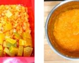 A picture of step 1 of Carrot Pumpkin and Almond Soup.