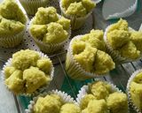 Foto langkah ke 9 dari resep Bolkus (bolu kukus) pandan mekrok.