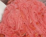 รูปขั้นตอนการทำที่ 4 ของ หมี่ผัดสีชมพู