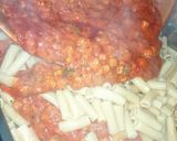Foto del paso 9 de la receta Macarrones boloñesa con soja texturizada