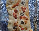 A picture of step 3 of Pizza pockets.