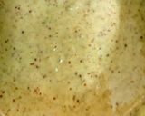 A picture of step 2 of Millet Adai.
