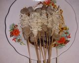 Foto langkah ke 3 dari resep Sate Jamur.