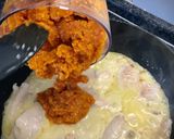 A picture of step 6 of Hake Biryani.