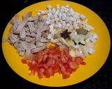 Hình bước làm 1 của món Cơm chiên việt ấn