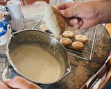 Φωτογραφία βήματος 11 της συνταγής Ginger-cinnamon cookies βουτηγμένα σε λευκή σοκολάτα