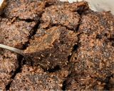 免洗模具、製作無麵粉，椰子燕麥布朗尼的食譜步驟6照片