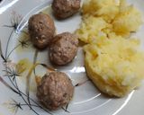 Foto del paso 6 de la receta: Albóndigas hervidas con puré saborizado
