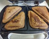 A picture of step 9 of Biscuits cake in sandwich maker.