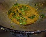 A picture of step 2 of Sweetcorn/bhutte kees.