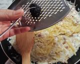 Foto del paso 3 de la receta: Pasta con jamón, salsa de trufa y champiñón
