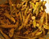 A picture of step 4 of Tindora chana.