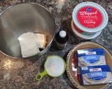 A picture of step 1 of No Bake Cheesecake Filling.
