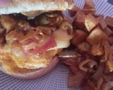 Foto del paso 4 de la receta: Hamburguesa con huevo
