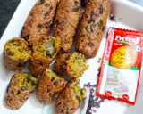 A picture of step 3 of Fresh Fenugreek-semolina cutlets.