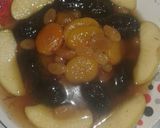 صورة لخطوة 1 من وصفة طاجين الحلو بالفواکه الجافة 😋😋