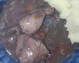 Foto del paso 4 de la receta: Pollo al vino tinto. Fácil