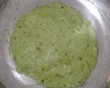 Foto langkah ke 4 dari resep Flaxseeds Pandan Swirl Sourdough Bread.