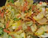 Foto del paso 2 de la receta: Calabacines salteados a mi manera🍛🍱🥙