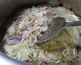 A picture of step 1 of Bombay biryani.