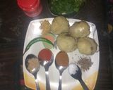 A picture of step 1 of Aloo bonda.