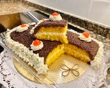 Foto del paso 15 de la receta: Pastel de zanahoria con crema de coco (Carrot cake with coconut cream)