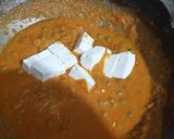 A picture of step 4 of Malai Matar Paneer.