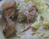 Foto del paso 6 de la receta: Pollo, solomillo al horno salsa crema verdeo para rociar a gusto