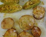 A picture of step 3 of Parmal and Aloo Crunchy Fry.