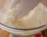 A picture of step 3 of Basic Perfect Scones using 100% strong bread flour.