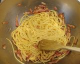 Foto del paso 5 de la receta Espaguetis a la carbonara