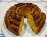 Foto del paso 12 de la receta: "Coca dolça" / coca dulce con una naranja dentro