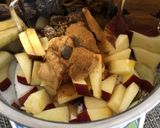 A picture of step 4 of Blended Apple Chia Pudding.